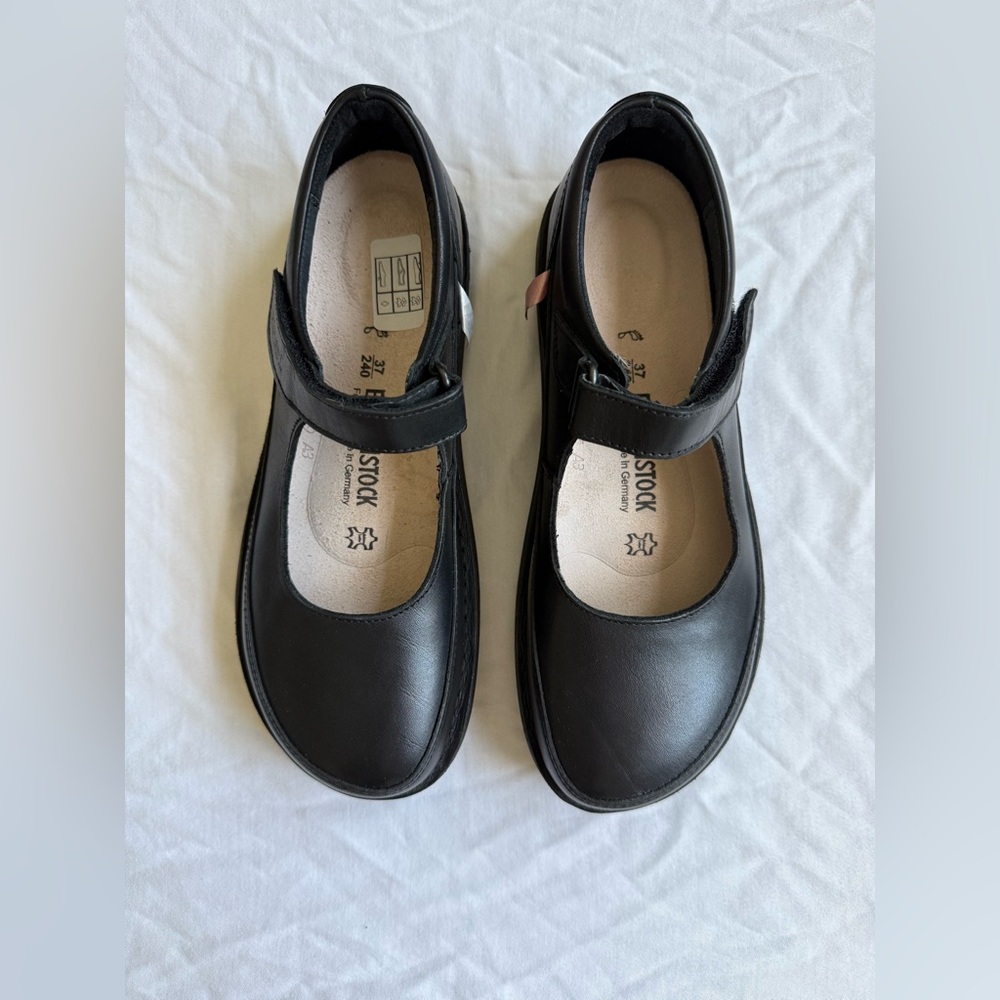Birkenstock Classic June Mary Jane Shoes Black Size 37 Women’s 6